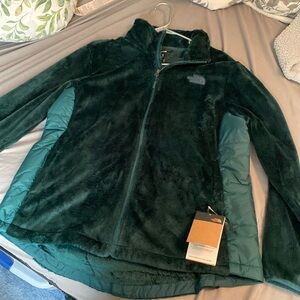 NWT emerald Osito North face jacket